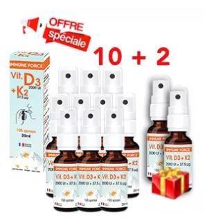 Vitamines D3 + K2